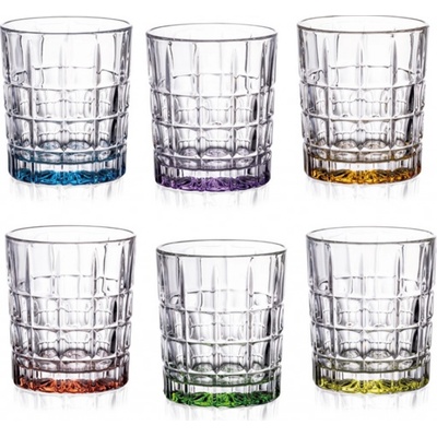 Aurum Crystal BOHEMIA DIPLOMAT COLOUR NA WHISKY 6 x 320 ml