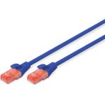 ASSMANN Cat. 6 U/UTP PVC 0, 5m син кабел DK-1612-005/B (DK-1612-005/B)