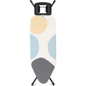 Brabantia Маса за гладене Brabantia - C, 124 x 45 cm, с поставка за ютия, Spring Bubbles (1003363)