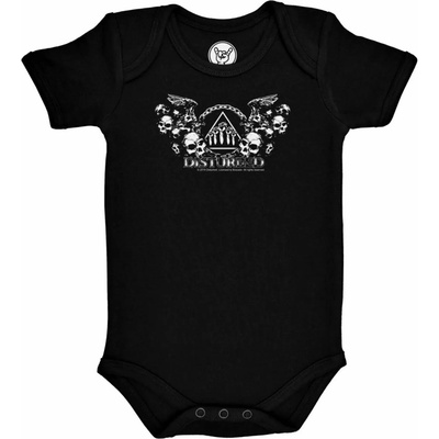 METAL-KIDS Детско боди Disturbed - (Logo) - бял - Metal-Kids - 484.30. 8.7