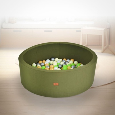 Moni Басейн с 200 топки bp02-5 тъмно зелен (3801005602629)