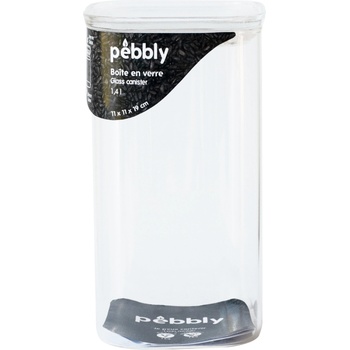 Pebbly Кухненски буркан за съхранение PKV-045, 1.4 л, стъкло, Pebbly (PEBB3760132815718)