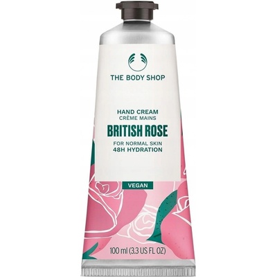 The Body Shop British Rose krém na ruce 100 ml