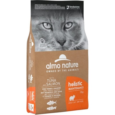 Almo Nature Holistic Maintenance s tuňákem a lososem 12 kg