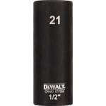 DEWALT Вложка ударна удължена DeWALT 21 мм 1/2" DT7555 (DT7555)