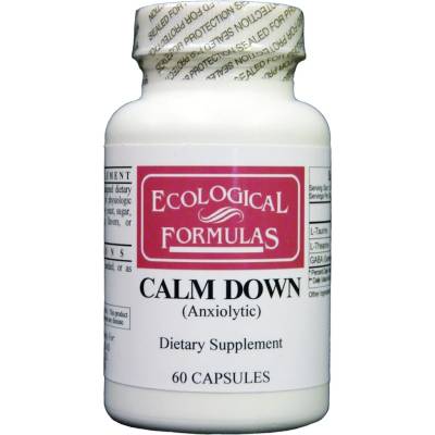 Ecological Formulas Calm Down, 60 капсули, Ecological Formulas (68047 (CALM) EF)