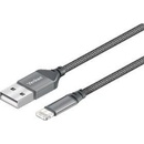Yenkee YCU 611 GY USB / lightning, 1m, sivý