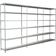 Schulte Regál rozšiřovací 4553-W 2300 x 2600 x 500 mm 18 polic bílý