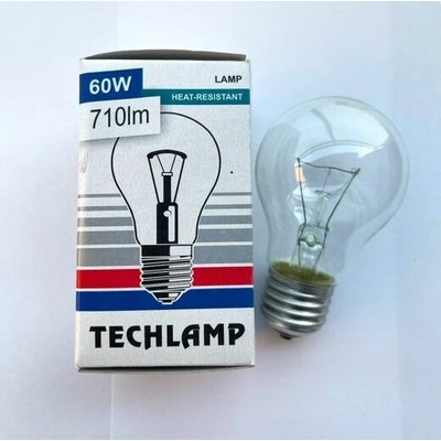 Techlamp žárovka průmyslová, svíčka E14, 60 W, čirá 788952,00