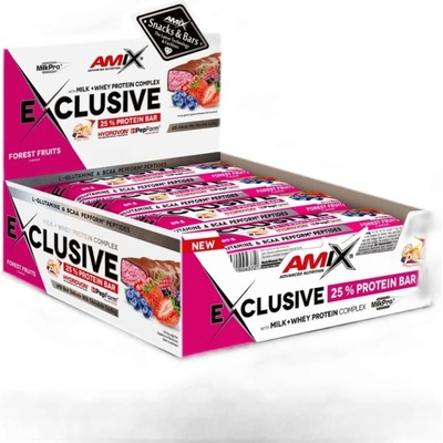 Amix Nutrition Exclusive Protein Bar [12 x 85 грама] Горски плодове