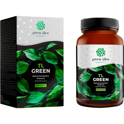 Green idea TL GREEN bylinná kompozice Telomery 90 kapsůl