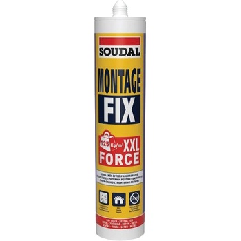 Soudal ЛЕПИЛО МОНТАЖНО soudal montage fix 280мл БЯЛО (123108)