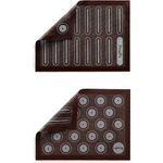 Lékué Подложка за печене Lekue 1010197, 40x30 см, Силикон, Микро перфорация, +4/220°C, Черен (1010197)