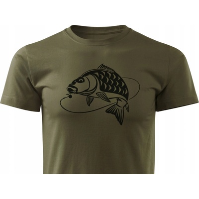 Forestmax s rybárskou potlačou KARP khaki
