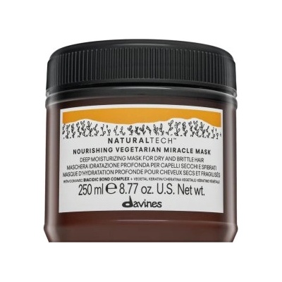 Davines Natural Tech Nourishing Vegetarian Miracle Mask подхранваща маска За суха и чуплива коса 250 ml