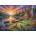 Alipson Puzzle - Puzzle Sunset Over the Lake - 500 piese