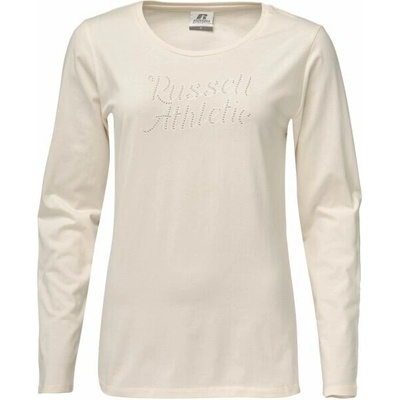 Russell Athletic LS CREW T-SHIRT béžová