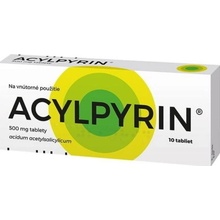 ACYLPYRIN tbl 10 x 500 mg