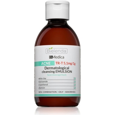 Bielenda Dr Medica Acne дерматологична почистваща емулсия за мазна кожа склонна към акне 250ml