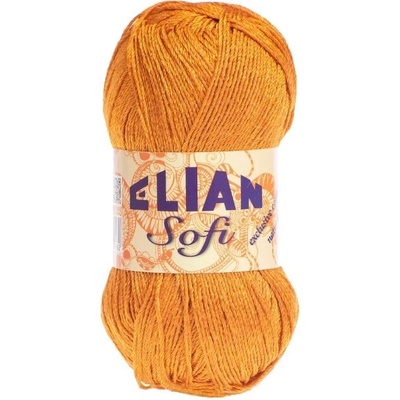 VSV Pletací příze Elian Sofi 4876 - žlutá