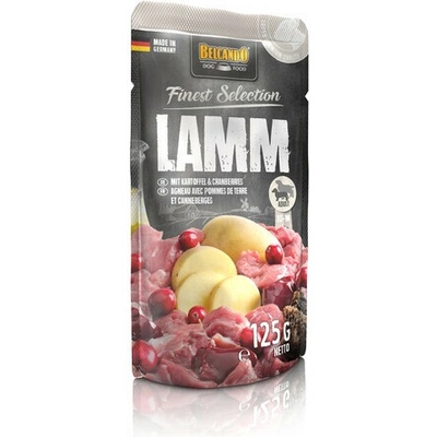 Belcando Finest Selection jahňacie, zemiaky a brusnice 12 x 125 g