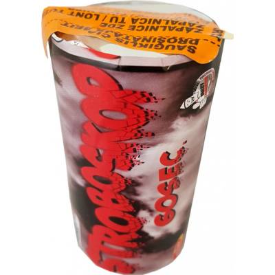 Klásek Červený Stroboskop Bílá dýmovnice