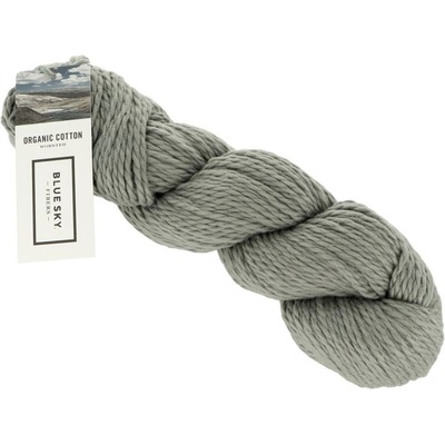 Organic Cotton Ash 643 sivá