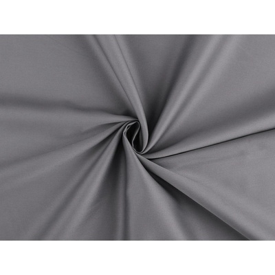 Stoklasa Bavlněný satén hladký šíře 220 cm Balení: 1 m, Varianta: 3 graphite šedá 3 graphite šedá