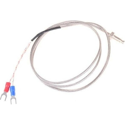 LaskaKit Termočlánek typu K 600C M6 1m Konektor: Vidlice