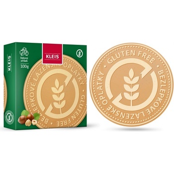 Kleis Lázeňské oplatky oříškové bez lepku 100 g