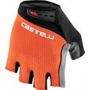 Cyklistické rukavice Castelli Entrata V SF fiery-red