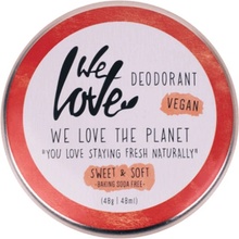 We Love The Planet Sweet & Soft Deodorant Creme 48 g