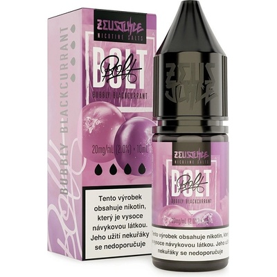 Zeus Juice Bolt Bubbly Blackcurrant 10 ml 20 mg