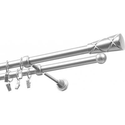Garnyze-levne Garnýže Genua dvouřadá satyna 19mm 180 cm