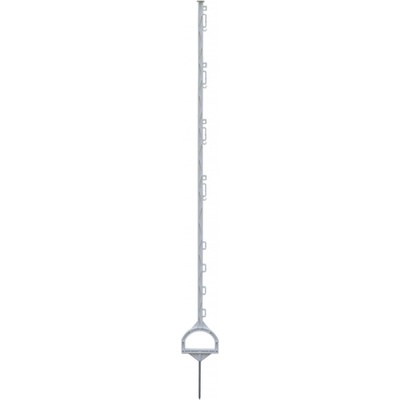 Fencee Plastový sloupek pro elektrický ohradník, délka 157 cm, 12 oček, bílá