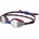 Speedo hyper flyer mirror junior синьо/червен