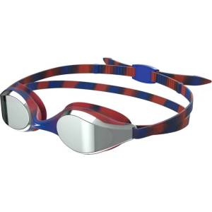 Speedo hyper flyer mirror junior синьо/червен