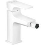 Hansgrohe Metropol - Смесител за биде с изпускателен клапан Push-Open, матово бял 32520700 (32520700)