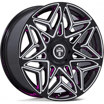 DUB DC274 ANOMALY 9x22 5x115 ET38 gloss black milled