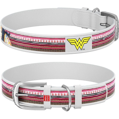 Wau Dog Kožený obojok Wonderwoman DC COMICS
