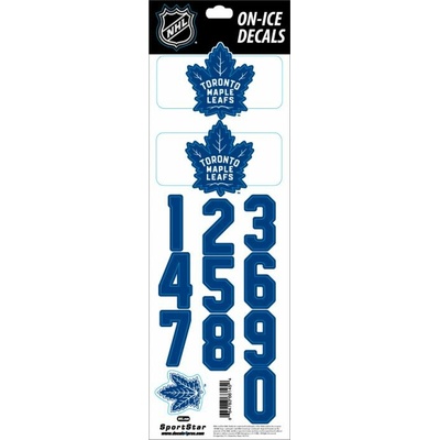 Sport Star Nálepky na prilbu Toronto Maple Leafs NHL Decals