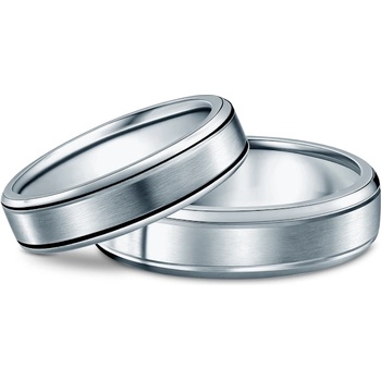 SAVICKI Брачни халки: титан, полукръгли, 5 мм