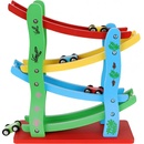 Kruzzel 9349 Barevná závodní dráha 4 autíčka