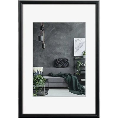 Hama rámeček hliníkový DETROIT, černý, 50 x 70 cm – Zboží Živě
