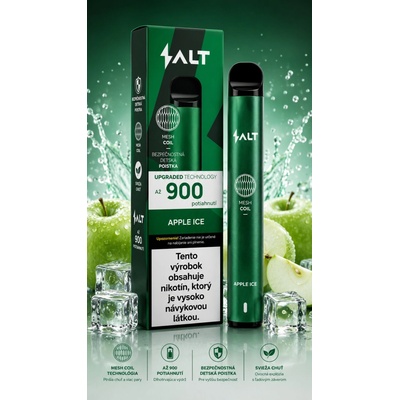 Salt Switch 900 Apple Ice 20 mg 900 poťahov