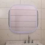 Inter Ceramic Огледало за баня с вградено led осветление Мика, 80х80 см, с нагревател