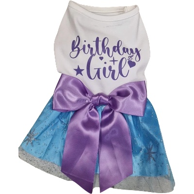Tiger`s Heart Рокля за куче Birthday Girl