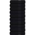 vidaXL Кърпи за ръце FROGN 10 бр. Черни 50x100 см 360 г/м2 (136952)