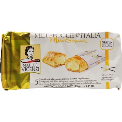 Vicenzi Millefoglie s vanilkovým krémem crema di pasticcera 5 x 25 g