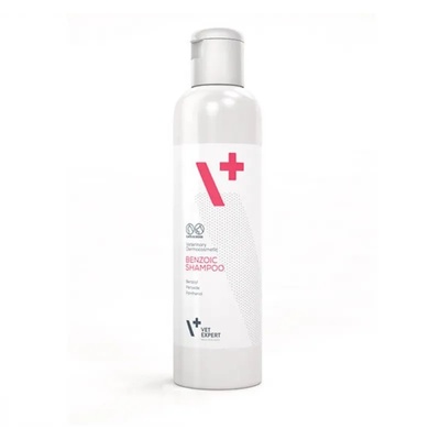 VetExpert Vet Expert Benzoic Shampoo дермокозметичен шампоан за животни с мазна кожа и козина 250ml